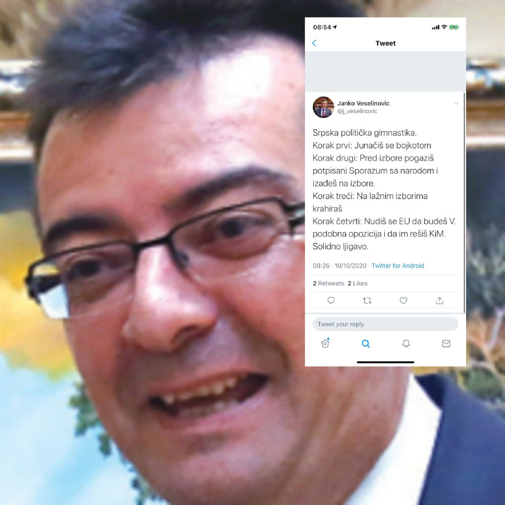 Pukao si na izborima, a sad se nudiš zapadu! Ljigavko! (FOTO)