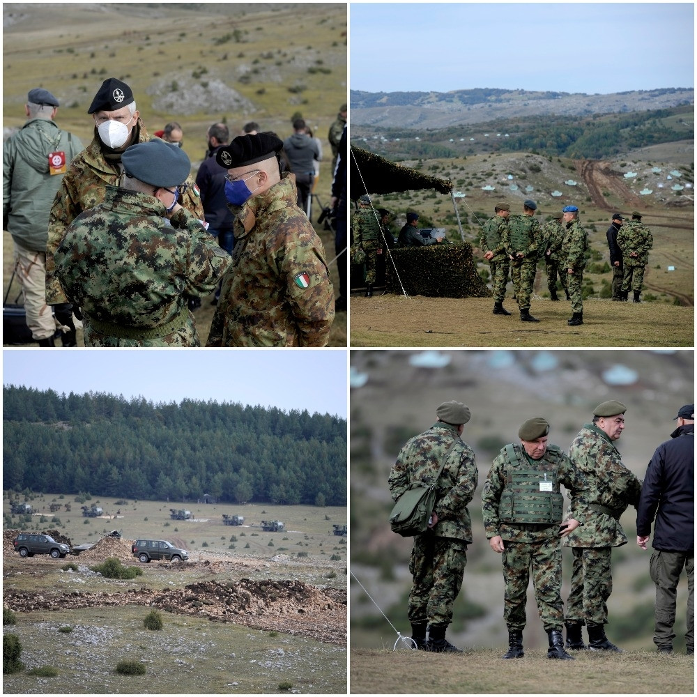 Ovako gruva pasars! Predsednik Vučić na vežbi Sadejstvo 2020 (FOTO/VIDEO)