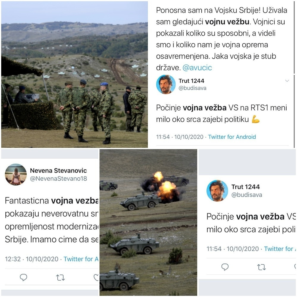 “Naša vojska je ponos, a nije uništena kao za vreme žutih lopova”!