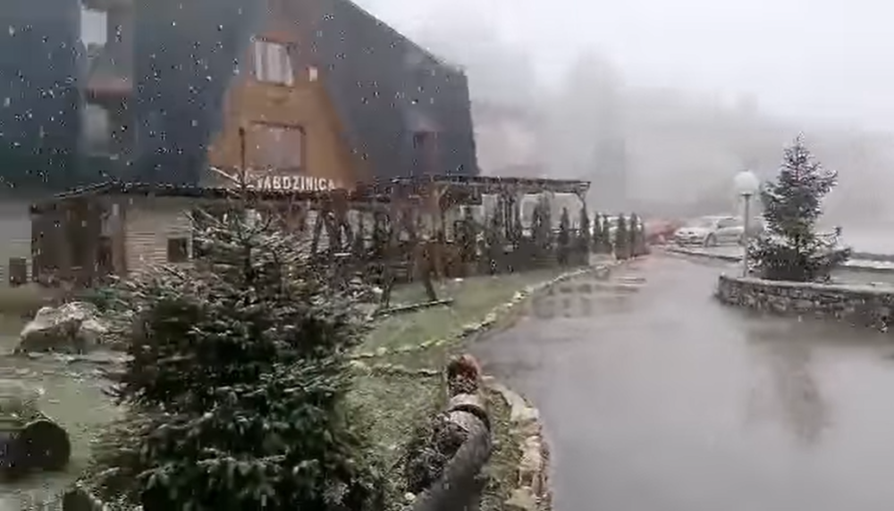 U regionu pao prvi sneg, stižu prvi minusi (VIDEO)