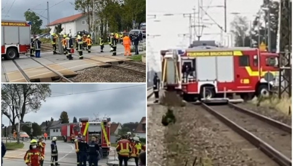 Voz pregazio braću iz Dečana, stotine vatrogasaca na pruzi, nije im bilo spasa (VIDEO)