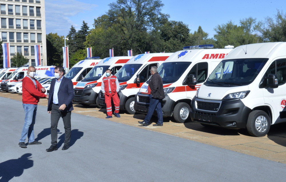 Nova sanitetska vozila na usluzi građanima
