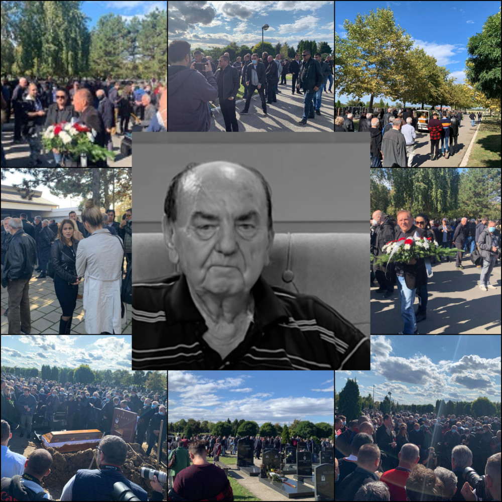 Legenda folk muzike sahranjena pored svoje prve supruge! Prisutni u glas zapevali NJEGOVU PESMU (VIDEO)