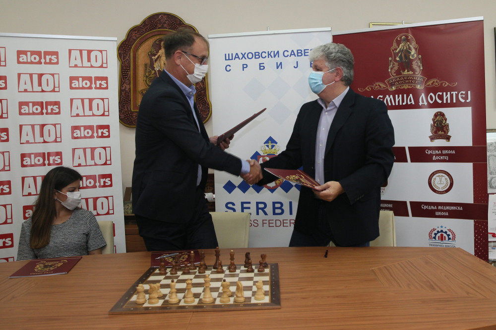 Važan dan za srpski šah: Potpisan ugovor sa Akademijom "Dositej"!