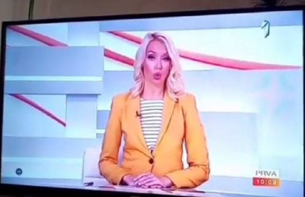 Poslušajte kako je voditeljka TV Prva prekrstila Gejlora Kangu! Klasičan smehotres! (VIDEO)