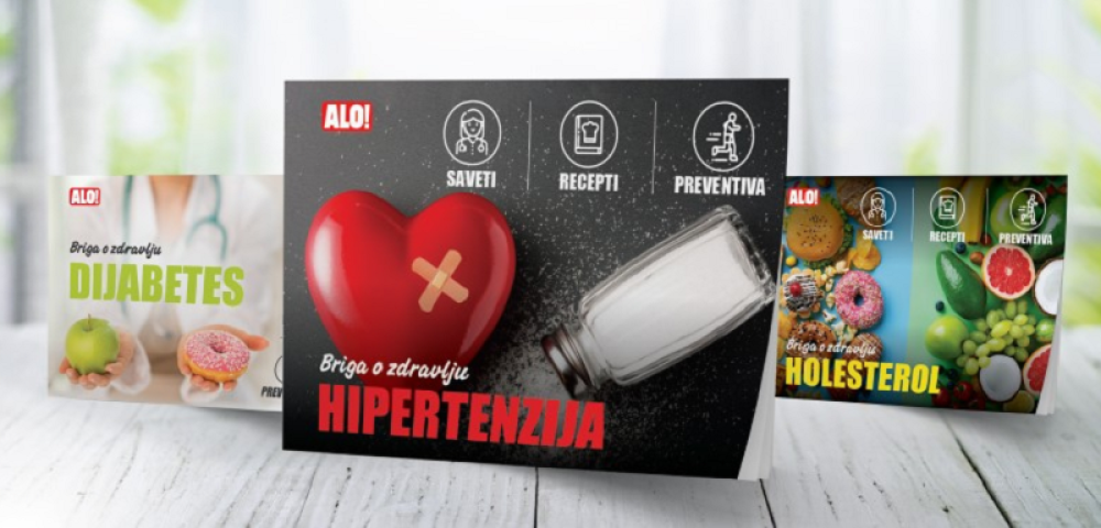 U ponedeljak, 19. oktobra, novine "Alo", vam poklanjaju dodatak "Hipertenzija"