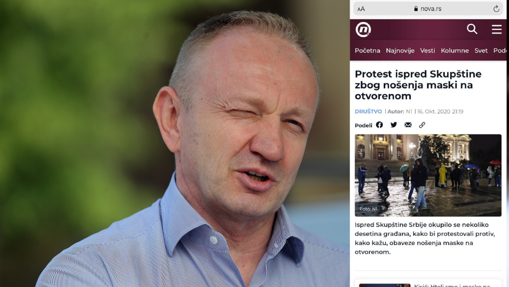 Po svaku cenu pokušava da ocrni zdravstvene radnike i državu! (FOTO)