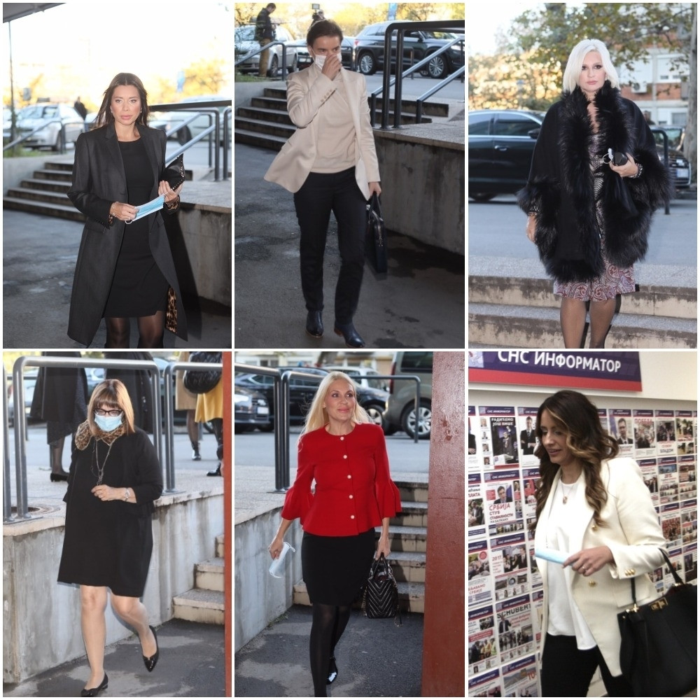 Vodeće dame srpske politike oborile s nogu javnost: Zorana u crnom, Irena poput filmske dive, Nela sija posle porođaja...