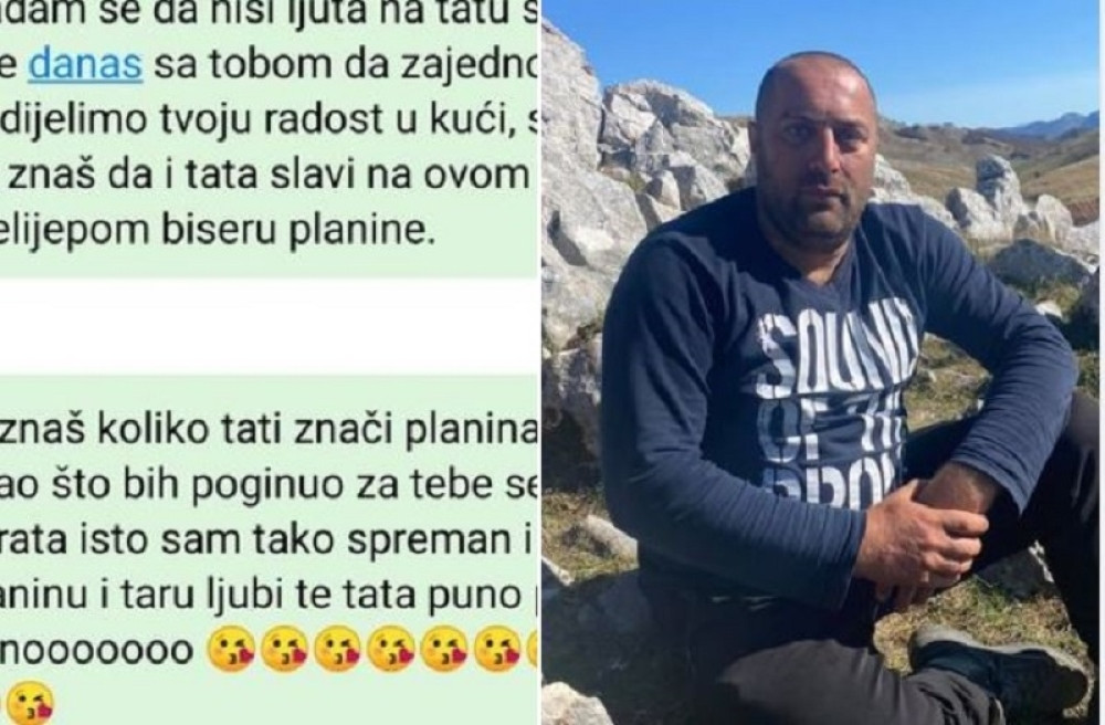 Preko telefona čestitao ćerci rođendan, spreman da pogine za svoju planinu (FOTO)