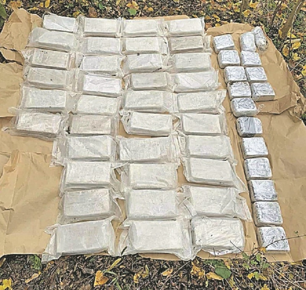 Na graničnom prelazu otkriveno 110 kg "skanka" vrtoglave vrednosti