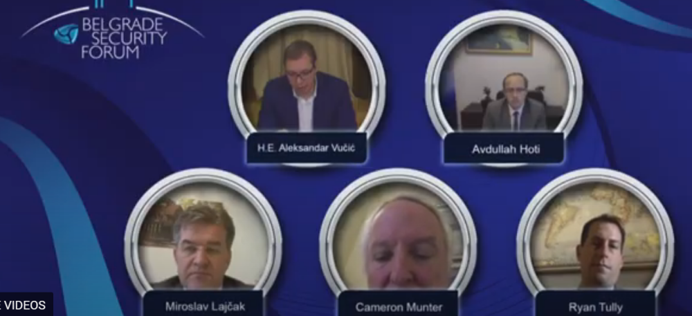 Vučić se obratio putem video-linka: Nisam optimista... (VIDEO)