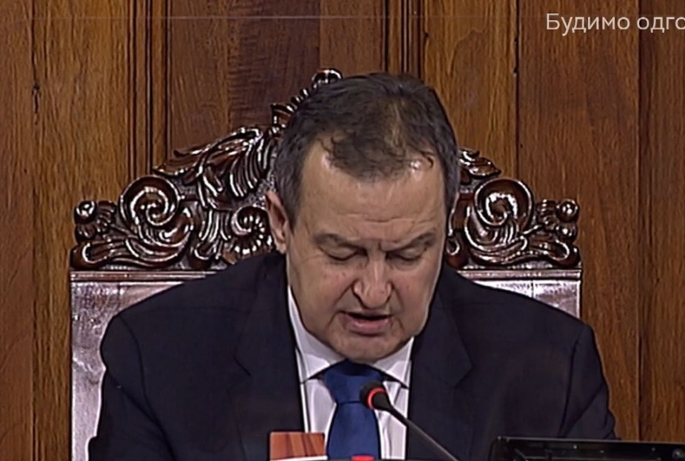 Ivica Dačić sutra u 10 sazvao sednicu Skupštine, bira se Vlada