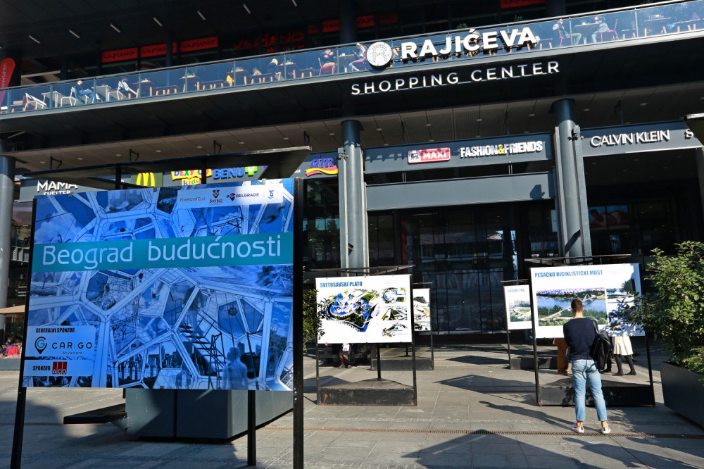 Izložba "Beograd budućnosti" do 14. novembra u Knez Mihailovoj
