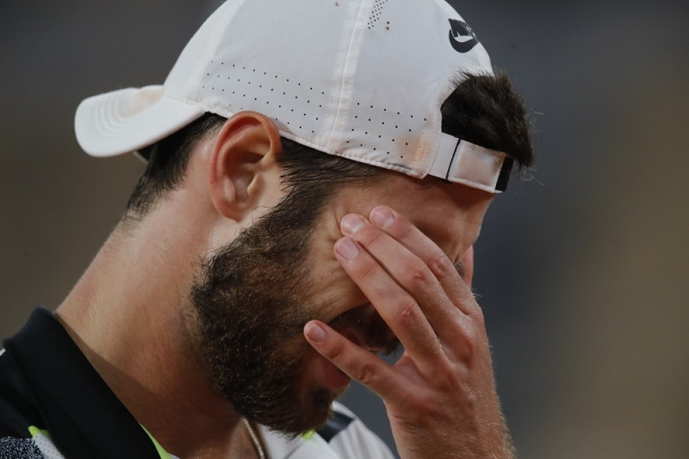 Hačanov divljao posle izgubljenog seta (VIDEO)