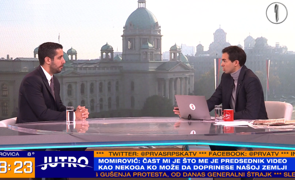 Toma Momirović u emisiji uživo rekao šta misli o Vučiću i Vladi! Filip Čukanović ostao zatečen