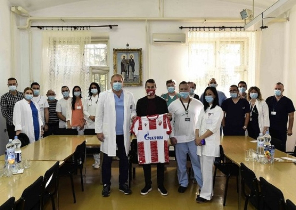 Zvezda podelila sezonske medicinarima u Pančevu