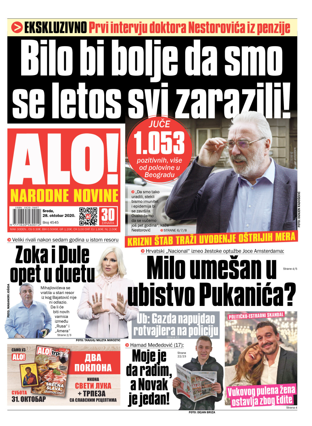 Bilo bi bolje da smo se letos svi zarazili!