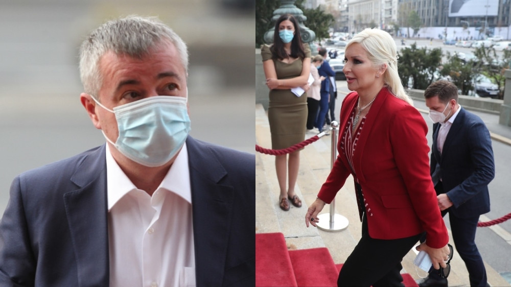 Bajatović kroz smeh rekao da je ovo početak njegove i Zoranine nove sezone, dok je Mihajlovićeva dodala: "Ako to ne bude radio..."