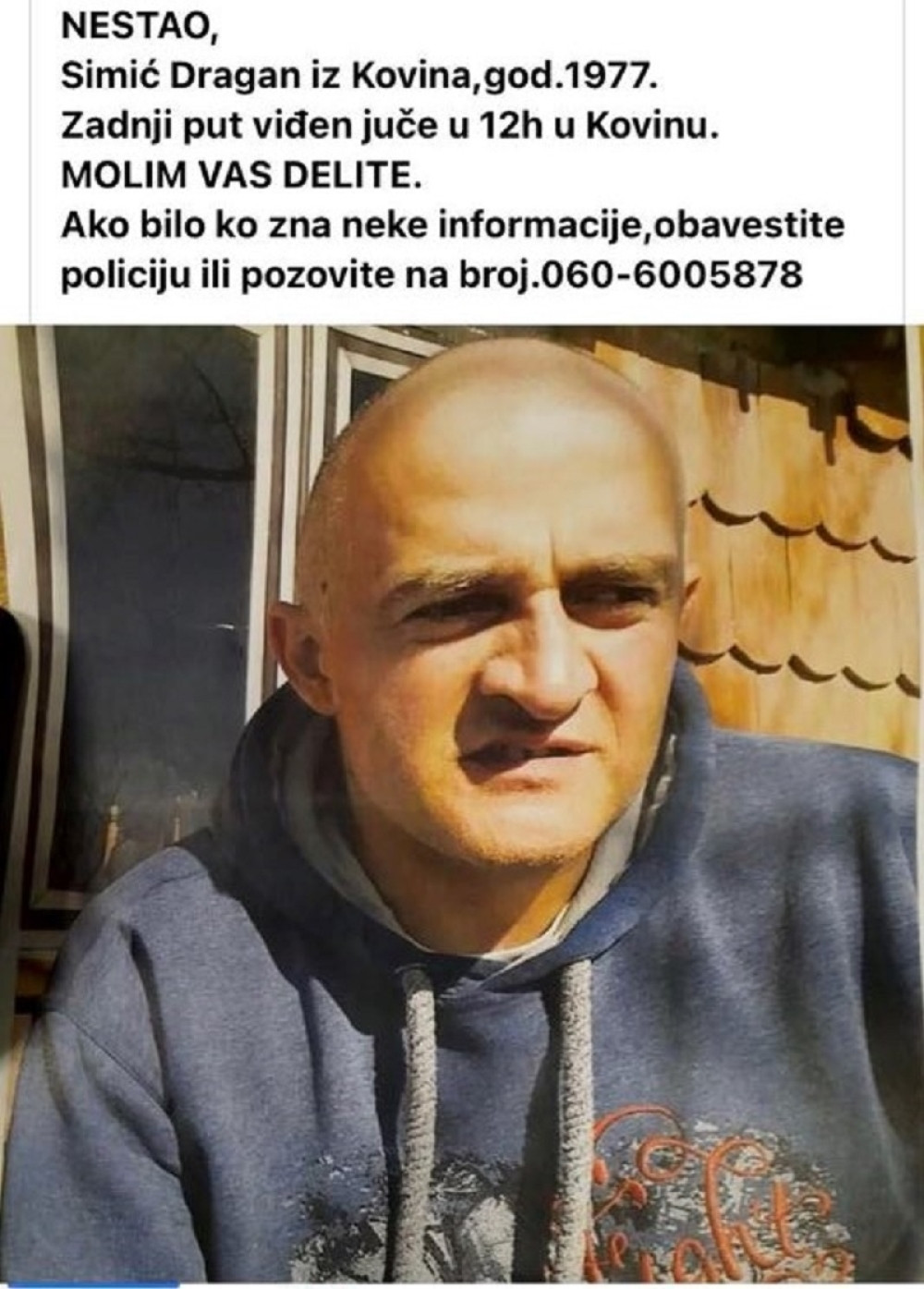 Uzeo bolovanje pa iščežao, kolege tragaju za njim (FOTO)