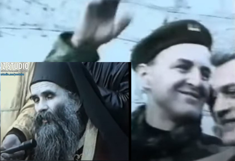 Arkan sa mitropolitom Amfilohijem u Cetinjskom manastiru! (VIDEO)