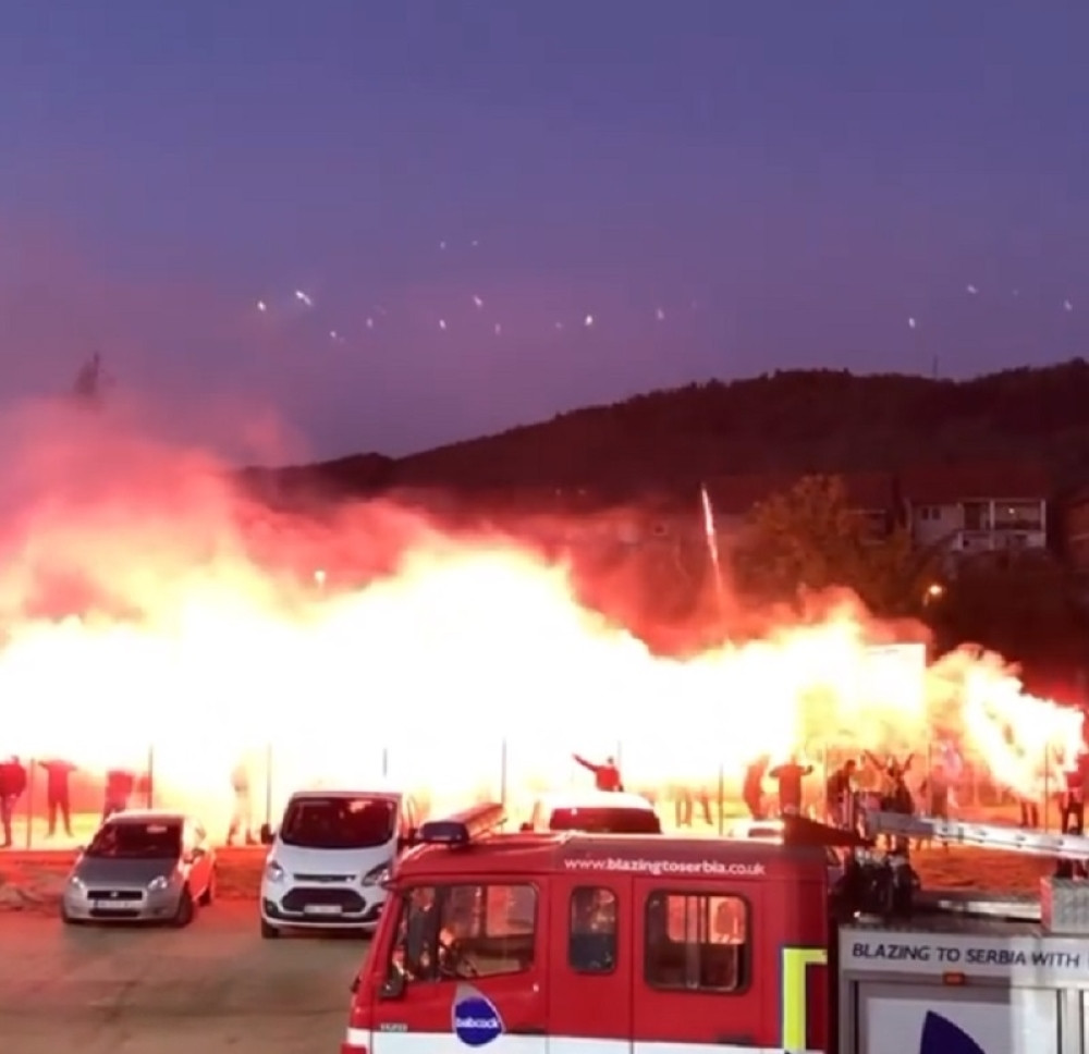 Delije još jednom nisu razočarale, napravile feštu za pamćenje pred stadionom (VIDEO)