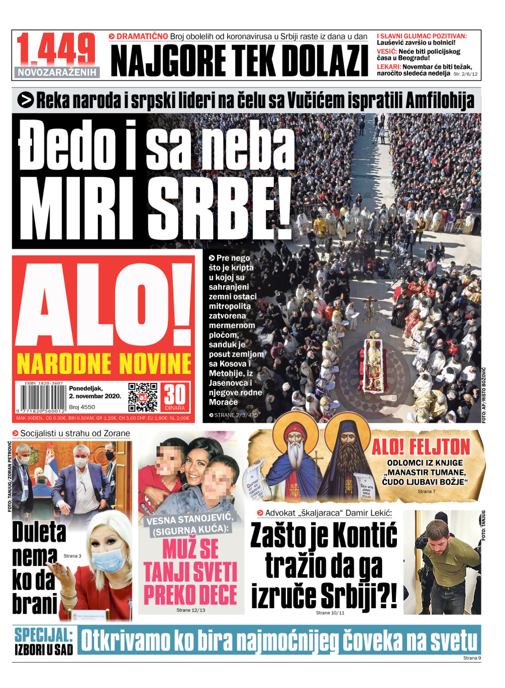 Đedo i mrtav miri Srbe!