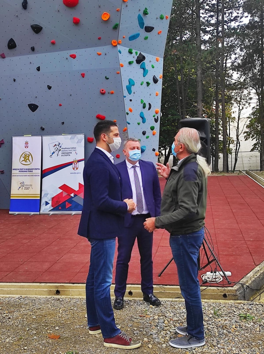 Beograd dobio kompleks stena za penjanje! Ministar Udovičić na otvaranju poručio: Ovo je promocija novog olimpijskog sporta!