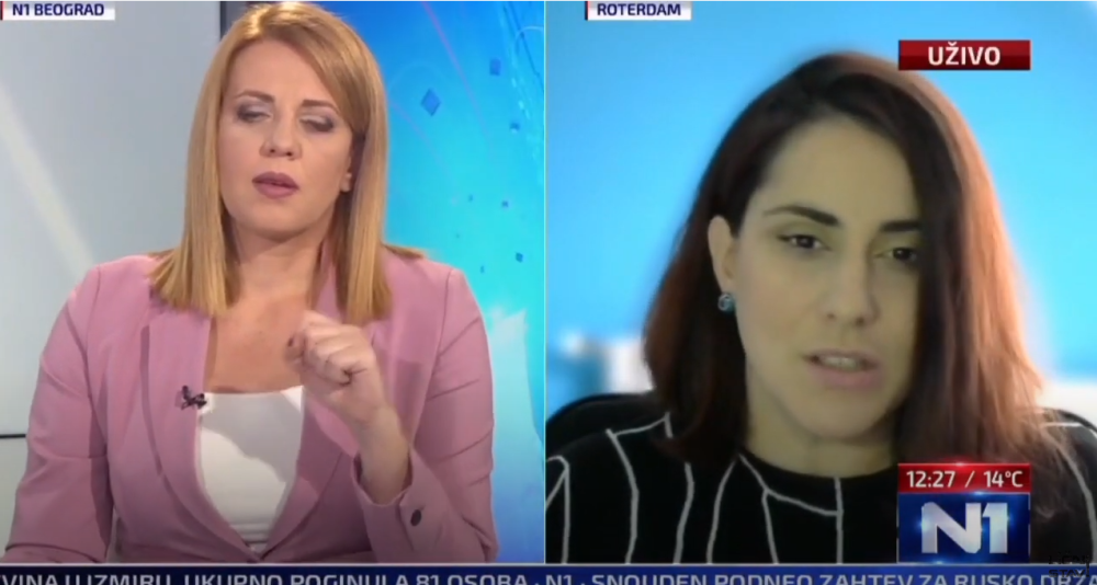 Epidemiolog Ivana Prokić se uključila na N1 i razbesnela javnost: Mi u Holandiji radimo od kuće, Srbi nisu na tom nivou! (VIDEO)