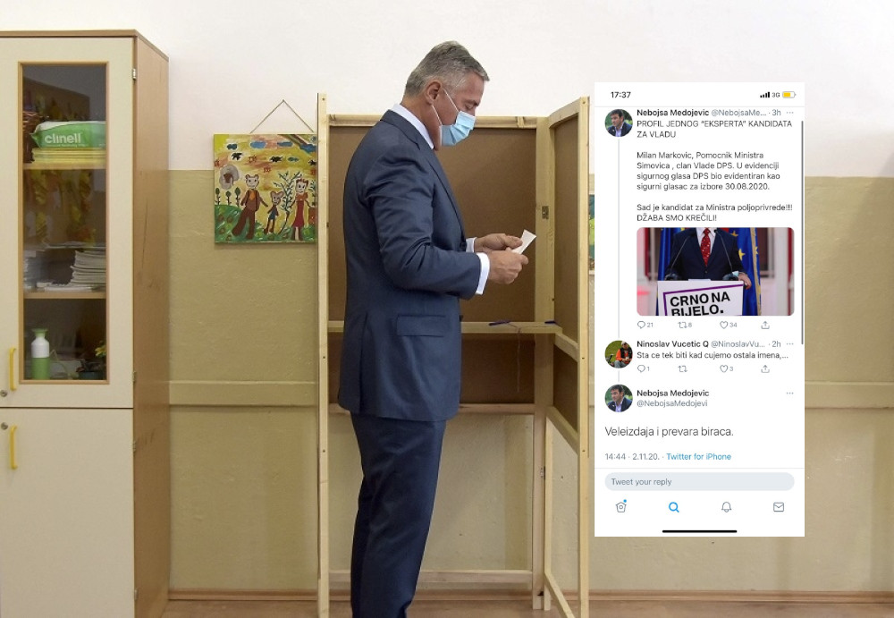 Veleizdaja i prevara birača u Crnoj Gori! (FOTO)