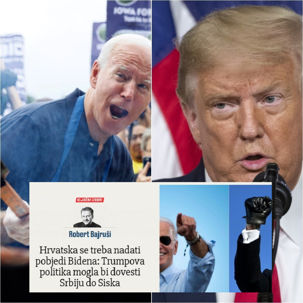 Panika u Hrvatskoj, evo zbog čega navijaju za Bajdena (FOTO)