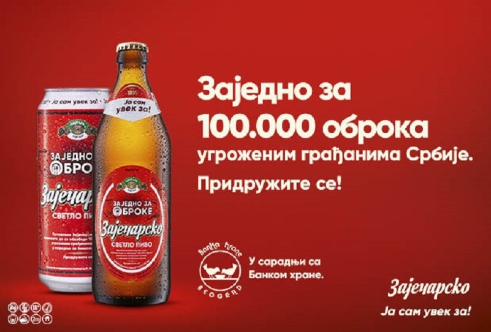 Započeta je velika akcija sa ciljem da se obezbedi 100.000 besplatnih obroka.