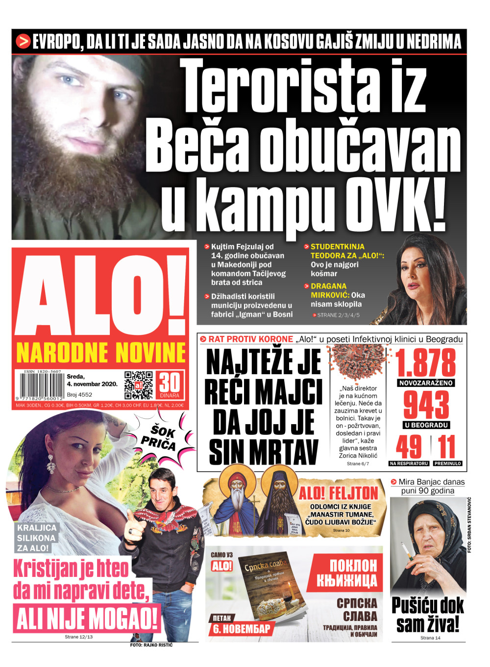 Terorista iz Beča obučavan u OVK kampu u Tetovu!