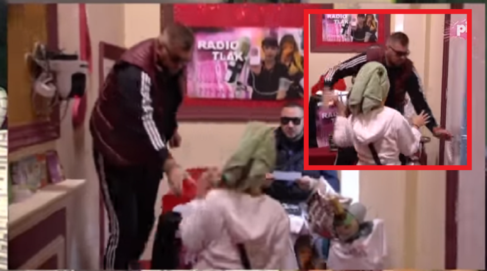 Janjuš pobesneo, pa izbacio zadrugarku iz emisije! (VIDEO)