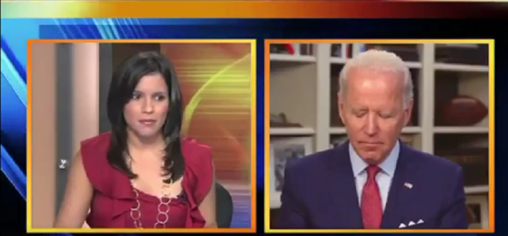 Voditeljka pozdravila Bajdena, a on joj odgovorio HRKANJEM (VIDEO)