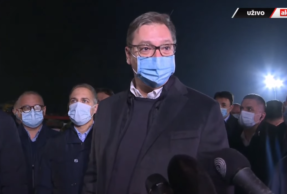 Vučić na svečanosti povodom početka rada ključnog projekta modernizacije Rafinerije