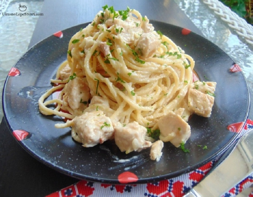 Špagete sa piletinom, obilje ukusa na vašoj trpezi