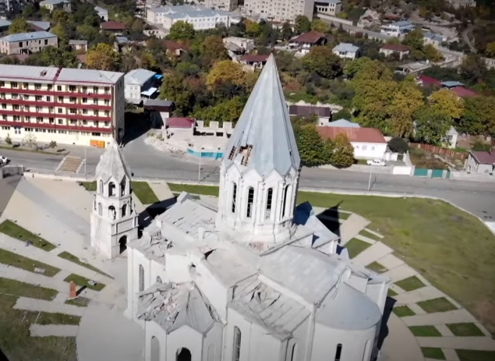 Azeri razrušili crkvu u Karabahu! (VIDEO)
