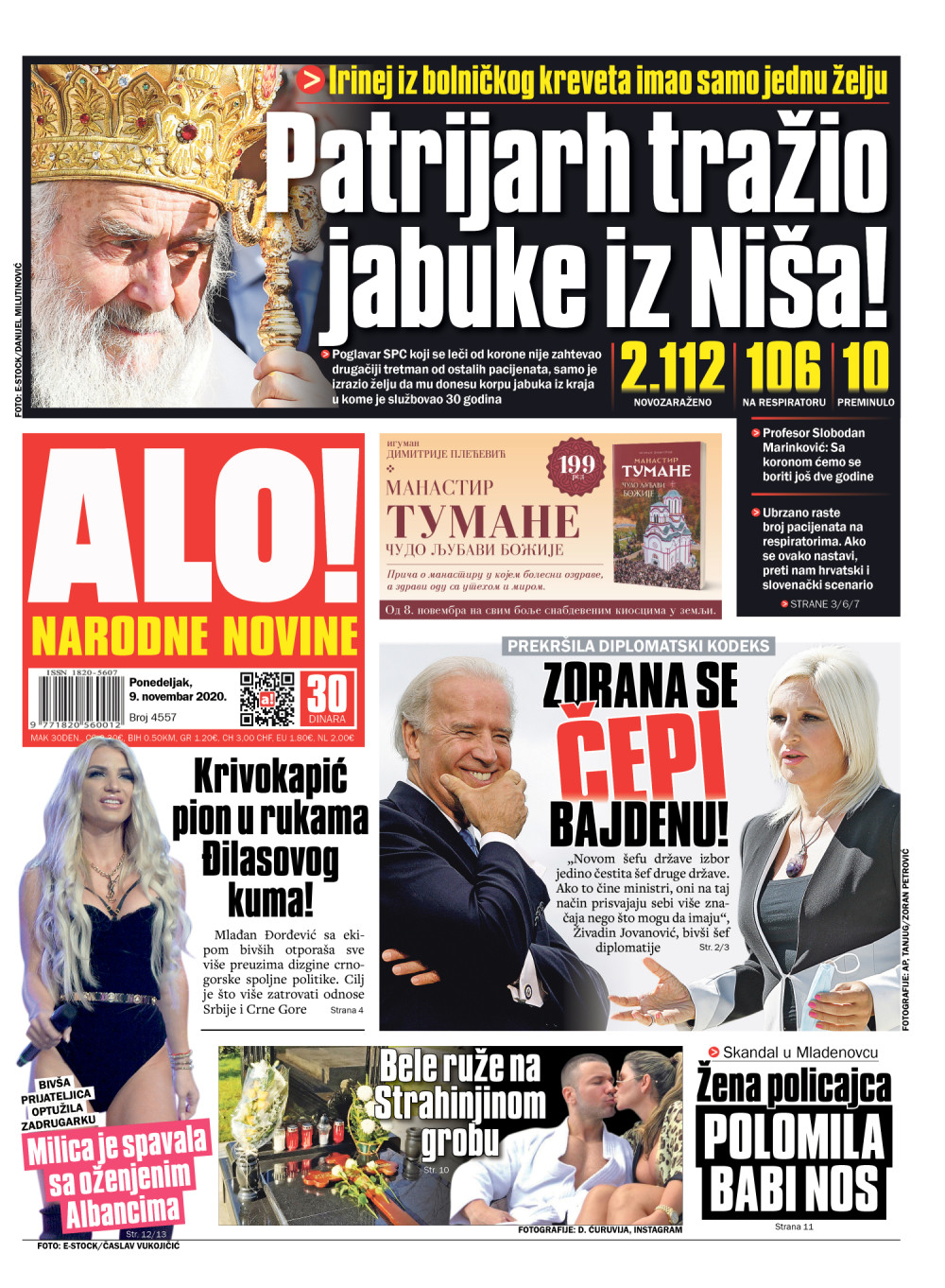 Patrijarh tražio jabuke iz Niša!