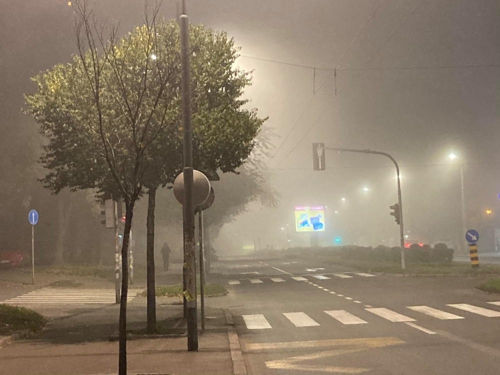 Smanjena vidljivost na putu zbog magle