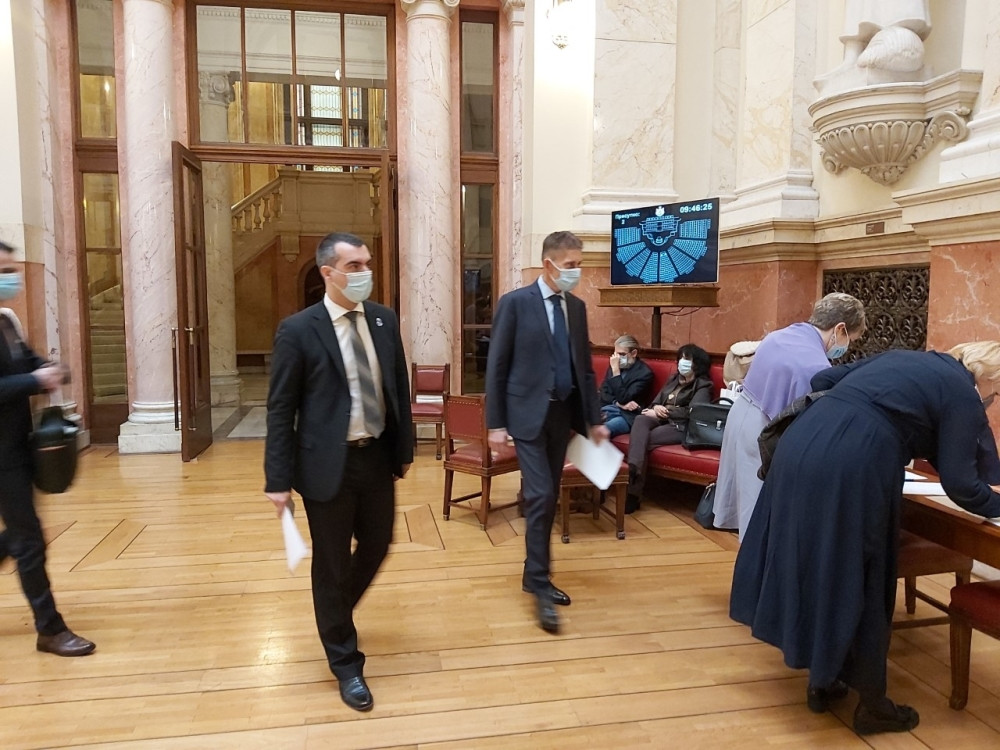 Poslanici danas o rebalansu budžeta za 2020. godinu (FOTO)