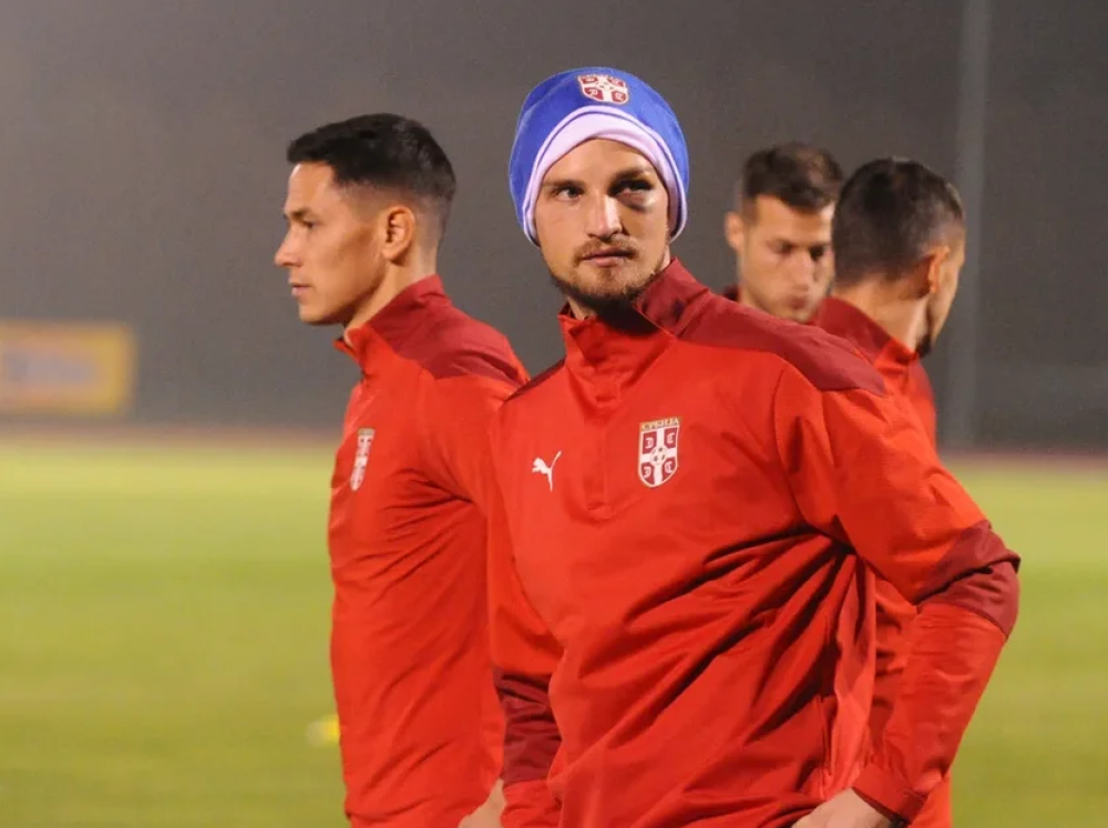 Reprezentativac Srbije zaradio opasnu modricu! (FOTO)