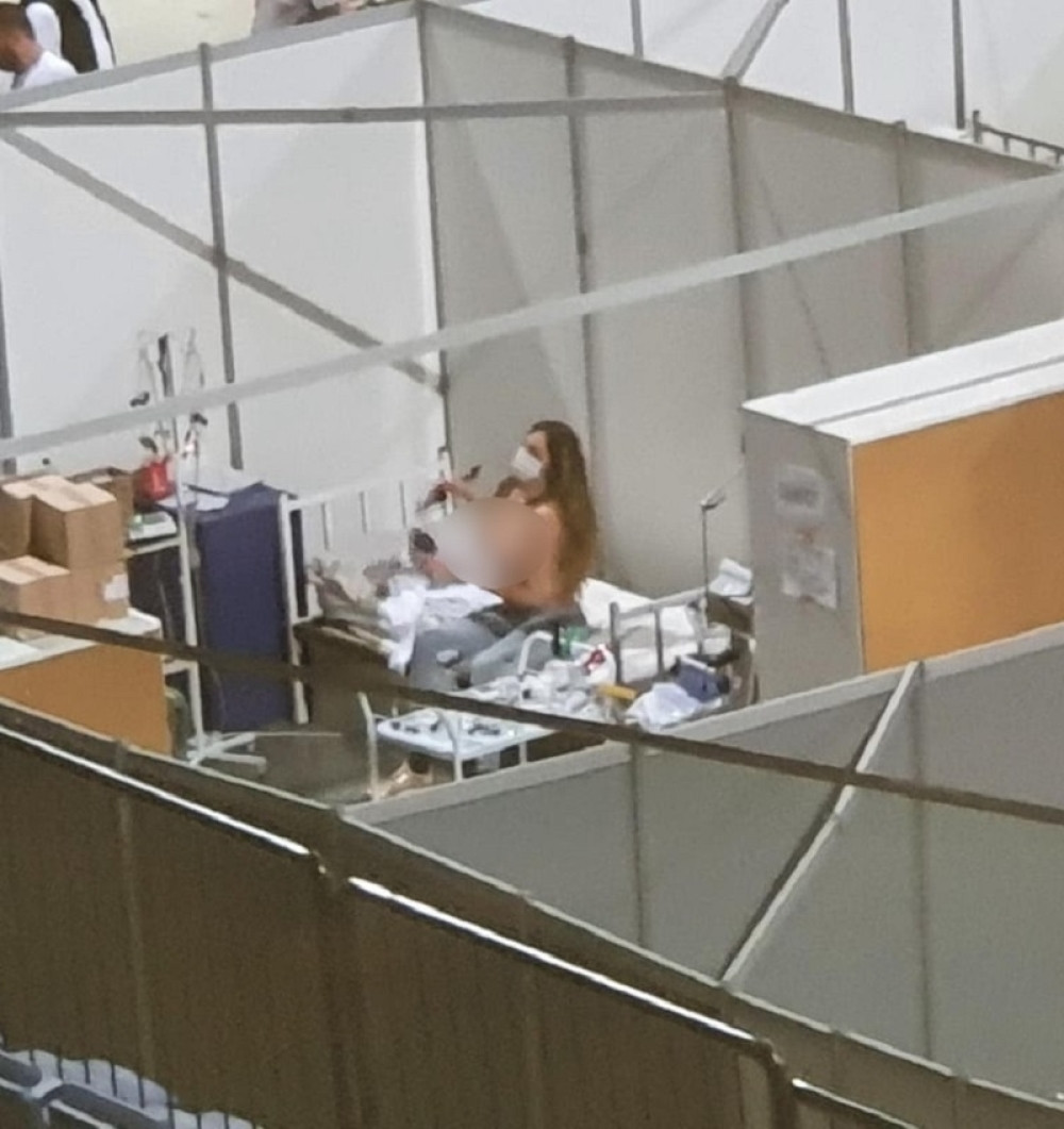 Isplivale slike golih pacijentkinja iz Arene, komentari zgrozili javnost: Nije loše navući koronu! (FOTO)