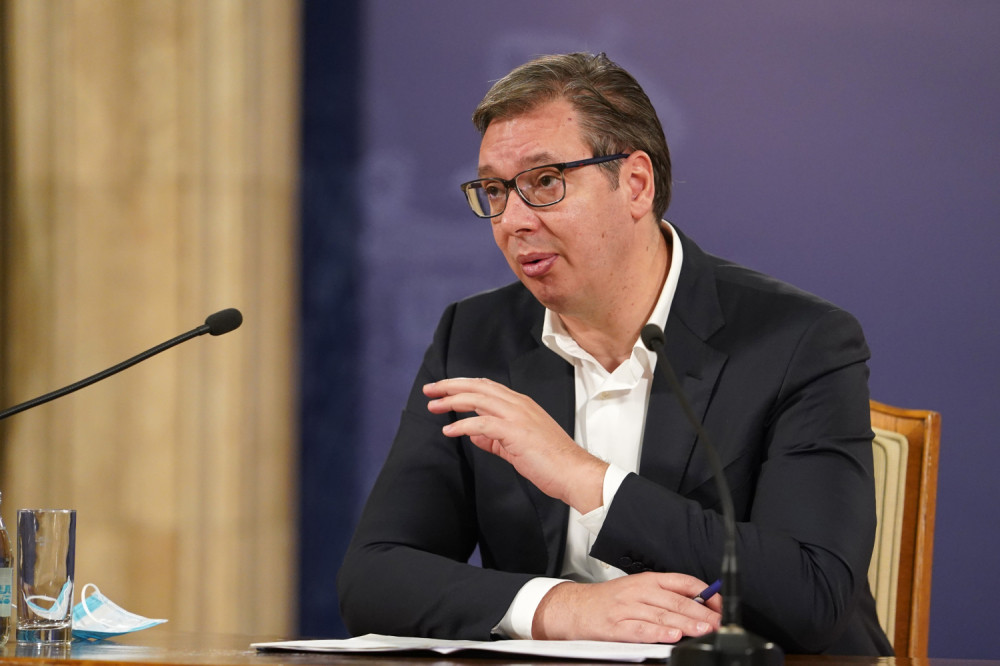 Aleksandar Vučić danas sa ministrom za spoljnu trgovinu Francuske