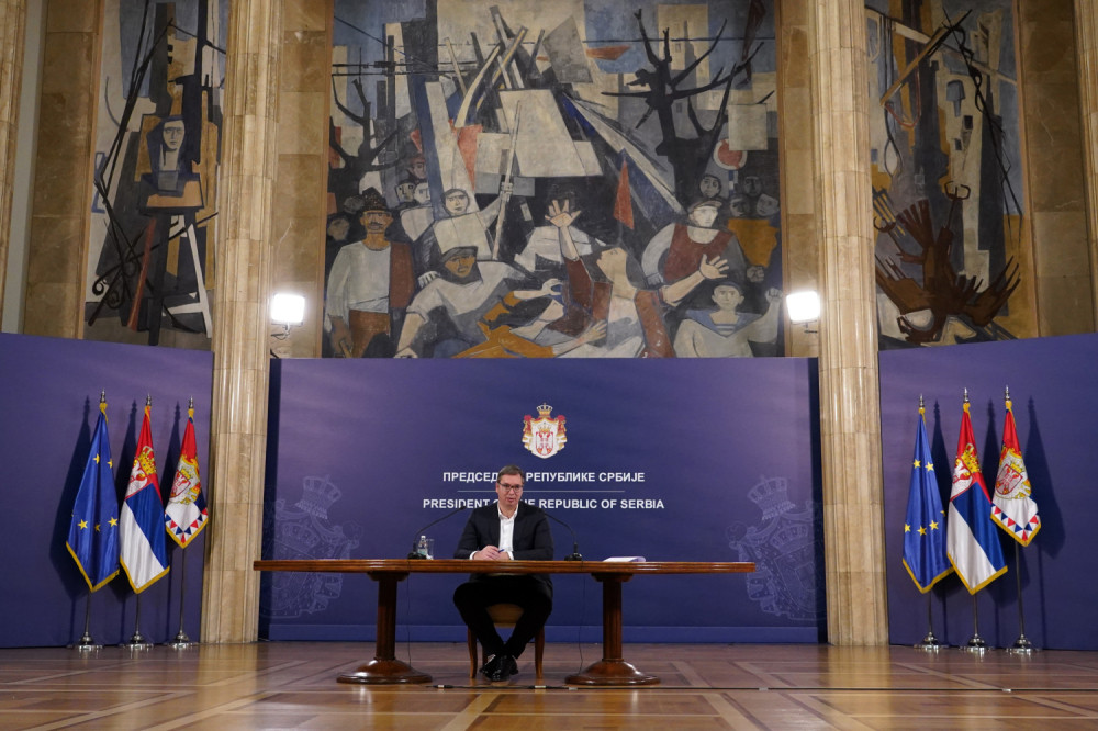 Vučić uz najveće svetske lidere na Pariskom forumu