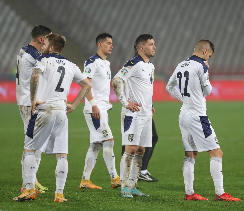 Fudbaleri Srbije protiv Rusije za opstanak u B Ligi nacija