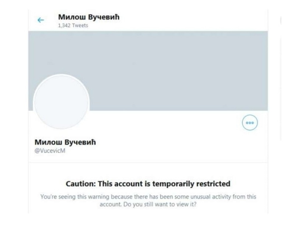 Nakon što je pohvalio vladiku bačkog Irineja, Grigorijevi botovi prijavama suspendovali twitter nalog gradonačelnika Novog Sada