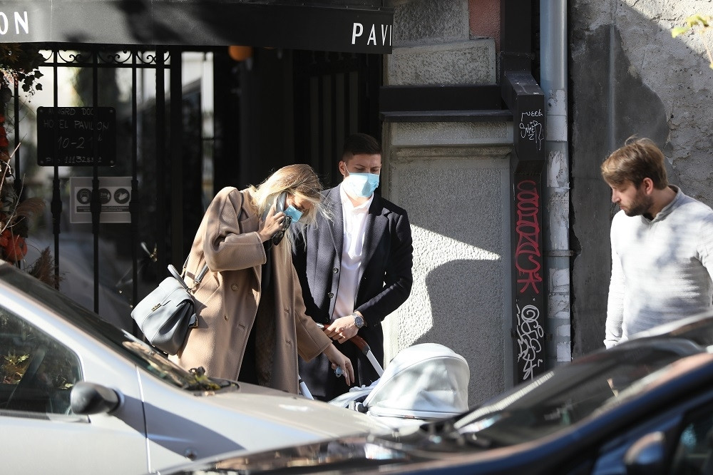 Evo šta su Luka i Sofija radili u Beogradu pre nego što je fudbaler saznao da ima koronu! (FOTO)