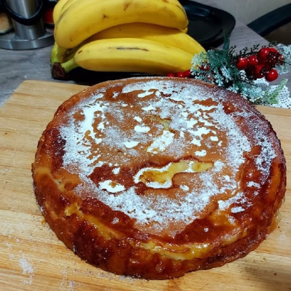 Palačinka sa bananama iz rerne  (FOTO/VIDEO)