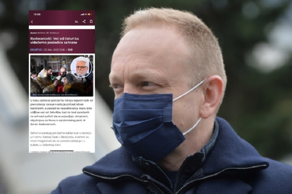 Morate narodu po svaku cenu ogaditi sahranu patrijarha! (FOTO)