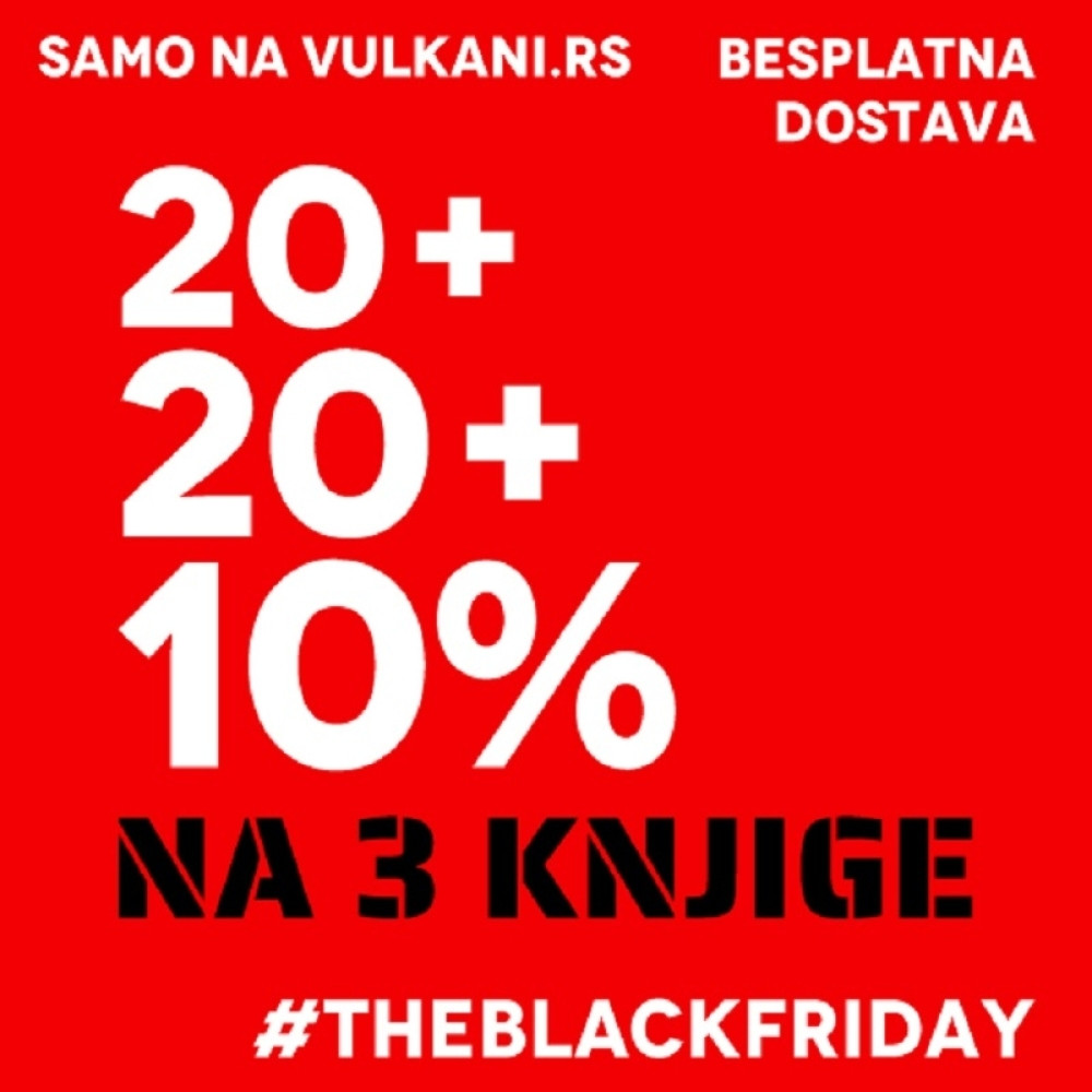 Black Friday akcija na sajtu Vulkan izdavaštva - knjige jeftinije i do 40 odsto, ali to nije sve